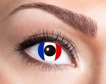 Partylenzen Frankrijk Vlag 1 Jaar, Ophalen of Verzenden, Nieuw