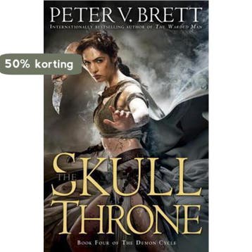 The Skull Throne - Peter V. Brett 9780345531483, Verzenden, Zo goed als nieuw, Peter V. Brett