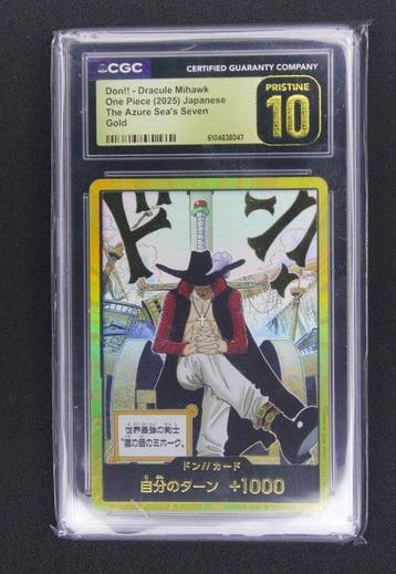 Bandai - 1 Graded card - One Piece - Don Dracule Mihawk DON, Nieuw