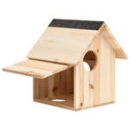 vidaXL Eekhoornhuisje 26x25x29 cm massief vurenhout, Dieren en Toebehoren, Verzenden, Nieuw