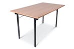 Inklapbare tafel recht | 140x80 | U-frame, Ophalen of Verzenden, Nieuw, Kunststof