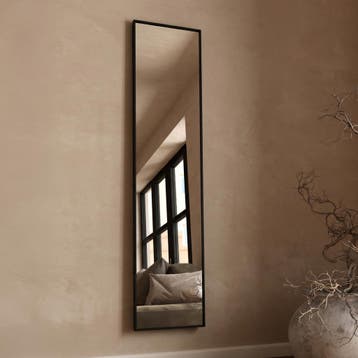 *WOONWINKEL* Kare Design Bella Smalle Spiegel Zwart 180x30 C, Huis en Inrichting, Woonaccessoires | Spiegels, Verzenden, Nieuw