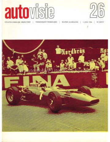 1966 AUTOVISIE MAGAZINE 26 NEDERLANDS, Nieuw, Author