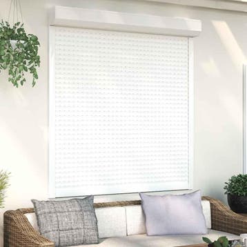 Rolluik 140x150cm wit - Retourdeal 63% Korting, Doe-het-zelf en Verbouw, Gebruikt, 100 tot 150 cm, Ophalen of Verzenden, Wit