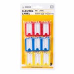 Benson Set van 9 rechthoekige sleutellabels - 4,5 x 2,5 c..., Verzamelen, Sleutelhangers, Ophalen of Verzenden, Nieuw