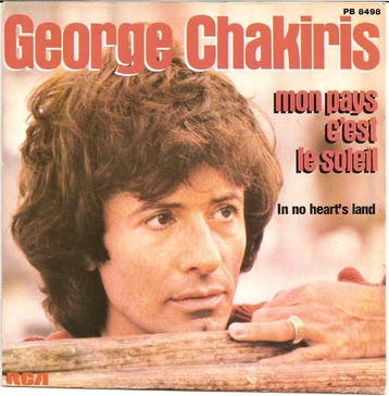 Single vinyl / 7 inch - George Chakiris - Mon Pays Cest..., Verzenden, Zo goed als nieuw, 7 inch, Pop