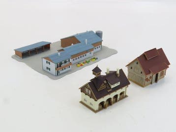 Kibri, Vollmer N - 37026/47706/47707 - Modeltreingebouwen, Nieuw