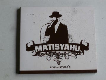 Matisyahu - Live at Stubbs, Ophalen of Verzenden, Zo goed als nieuw