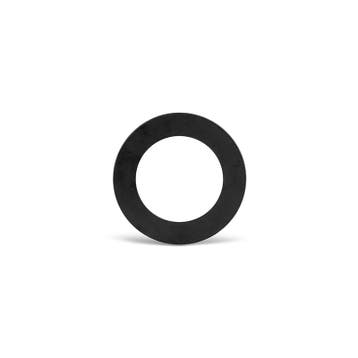 VERLOOPRING METAAL | ZWART | Ø75-115mm, Nieuw