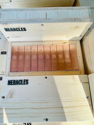 10 kilos - Koper .999 - Heracles - France - Verzegeld en met