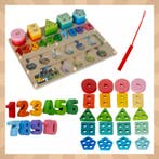 Kruzzel Houten Montessori sorter 3-in-1 – magnetisch dool., Ophalen of Verzenden, Nieuw