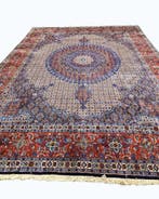 Groot Perzisch tapijt Moud 400x300 wollen vloerkleed iran, 200 cm of meer, Zo goed als nieuw, 200 cm of meer, Groot perzisch tapijt wollen vloerkleed handgeknoopt iran moud