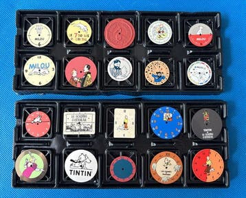 Tintin - Fond de montre pour cadran montre Tintin - 20, Nieuw