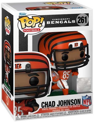 Funko NFL Legends Bengals Chad John van €19,99 voor €9,99, Ophalen of Verzenden, Nieuw