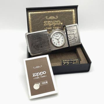 Bureauklok - Ontwerp Messing - 1990-2000 - ZIPPO TIME TANK, Nieuw