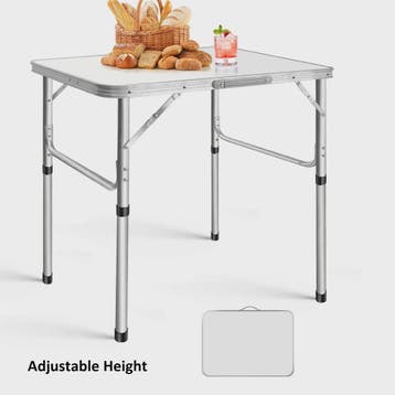 Lichtgewicht Aluminium Campingtafel - Opvouwbaar, Draagbaar, Verzenden, Nieuw
