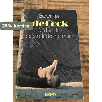 De cock en het lijk aan de kerkmuur - A.C. Baantjer, Verzenden, Gelezen, A.C. Baantjer