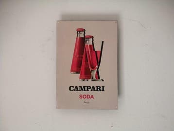 Davide Campari spa Milano - Mingozzi - Reclamebord - 1955 -
