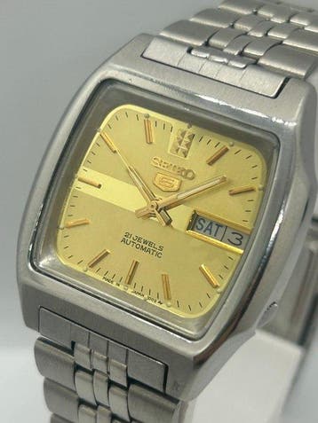 Seiko - Seiko 5 Automatic Day-Date - Zonder minimumprijs -