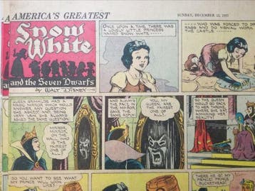Snow White and the Seven Dwarfs - 20 Krantenpaginas -, Nieuw