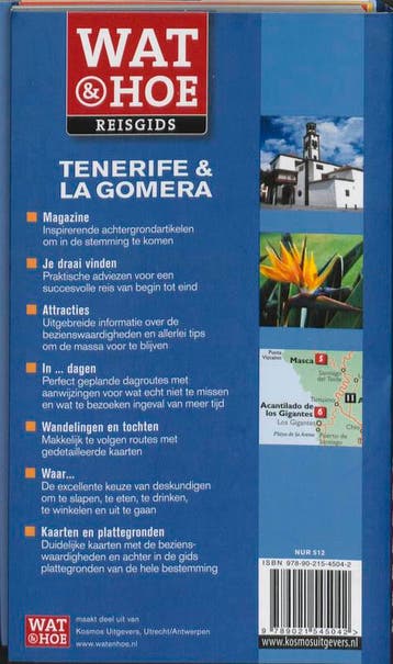 Tenerife & la Gomera / Wat & Hoe reisgids 9789021545042, Boeken, Reisgidsen, Verzenden, Gelezen, Damien Simonis