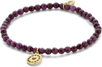 CO88 Collection Beloved Rekarmband met Hangers - Hart - Jade, Verzenden, Nieuw
