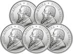 5 Troy Ounce - Zilver .999 - Krugerrand 2026 - 155,5 gram -, Postzegels en Munten, Edelmetalen en Baren