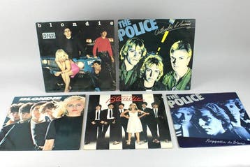 Blondie, Police - Plastic Letters, Blondie, Parallel Lines,, Nieuw in verpakking