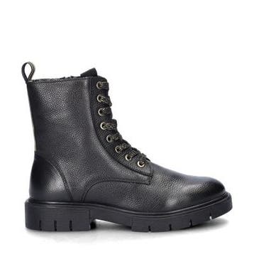Nelson Kids veterboots in het Zwart, Kleding | Dames, Schoenen, Verzenden, Zwart, Lage of Enkellaarzen, Nieuw