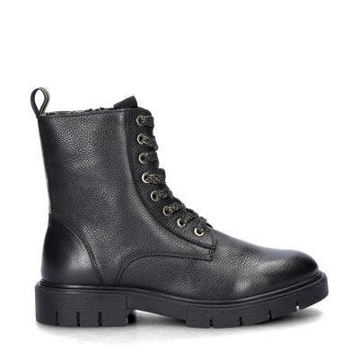 Nelson Kids veterboots in het Zwart, Kleding | Dames, Schoenen, Lage of Enkellaarzen, Zwart, Nieuw, Verzenden