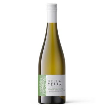 Canadese wijn - Bella Terra Sauvignon Blanc 2023, 750ml, Verzamelen, Overige gebieden, Nieuw, Ophalen of Verzenden, Witte wijn