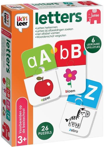 Ik Leer - Letters | Jumbo - Educatieve spellen, Kinderen en Baby's, Speelgoed | Educatief en Creatief, Verzenden, Nieuw