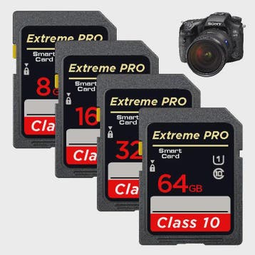 Snelle Class 10 SD Kaarten - 8GB tot 256GB - Ideaal voor Cam, Computers en Software, Verzenden, Nieuw