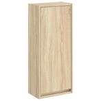 vidaXL Wandgemonteerde wastafelmeubel Sonoma Eiken 35 x 20 x, Huis en Inrichting, Verzenden, Nieuw