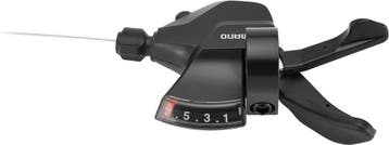 Shifter Shimano 7 speed rechts SL-M315 zwart, Ophalen of Verzenden, Zo goed als nieuw, Onbekend