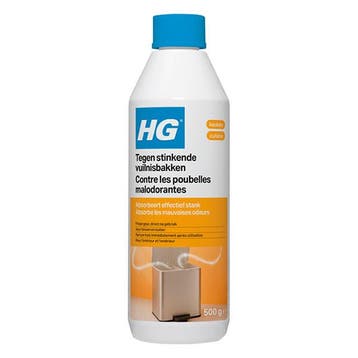 HG tegen stinkende vuilnisbakken | 500 gram, Verzenden