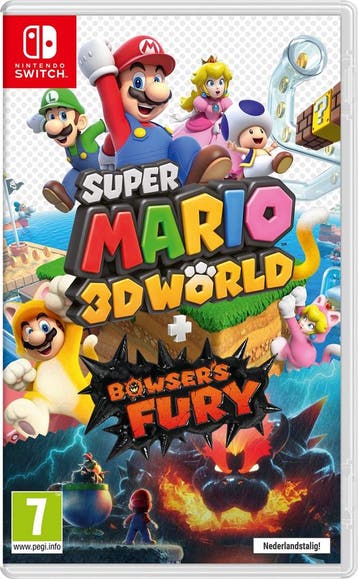 Super Mario 3D World + Bowsers Fury - Switch, Verzenden, Nieuw