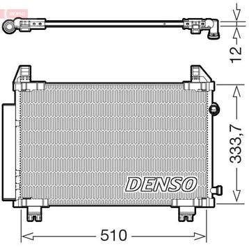 Airco condensor o.a: Toyota, Yaris III (P13), Ophalen of Verzenden, Nieuw, Toyota