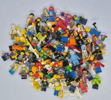 Lego - Figuur - Lego minifiguren mix (75) - Plastic, Nieuw