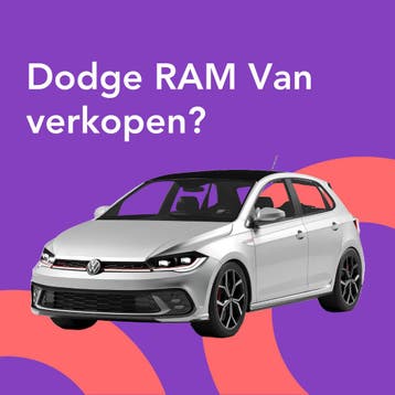 Jouw Dodge RAM Van snel en zonder gedoe verkocht.