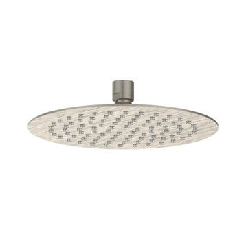 IVY Hoofddouche Slim 20 cm - Eco-air - Geborsteld Nickel, Ophalen of Verzenden, Nieuw