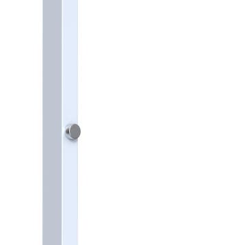 LED vloerlamp zilver Lara Up&amp;Down 80W dimbaar UGR<17, Ophalen of Verzenden, Nieuw