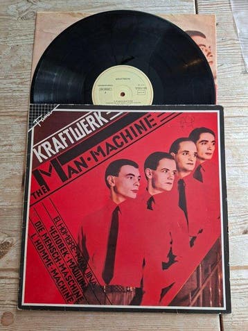 Kraftwerk - Man Machine (1985 Spanish pressing) - LP album, Nieuw in verpakking