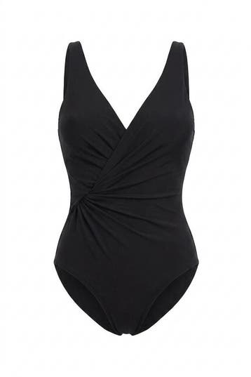 Miraclesuit Badpak in maat M Zwart, Miraclesuit, Verzenden, Zo goed als nieuw, Zwart