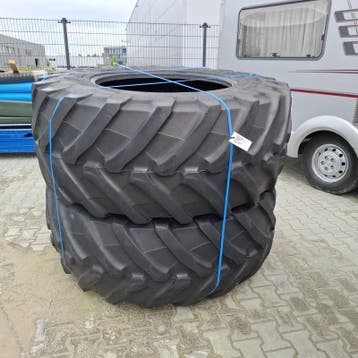 Set trekkerbanden, Trellerborg, TM 1000 High Power, Zwart, Zakelijke goederen, Agrarisch | Onderdelen | Banden, Velgen en Assen