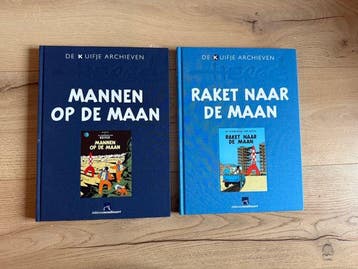 De Kuifje archieven - Raket naar de Maan + Mannen op de maan, Nieuw