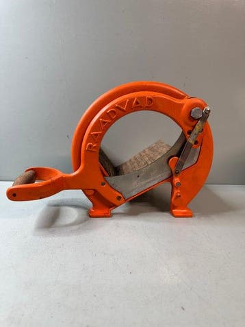 Raadvad - Broodsnijmachine - Staal, Hout - Oranje Deens
