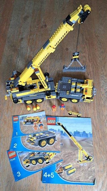 Lego Set - 7249 - City - XXL Mobile Crane, Kinderen en Baby's, Nieuw