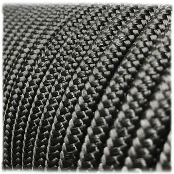 6MM PPM - Black - 10 meter - #016- dubbel gevlochten, Ophalen of Verzenden, Nieuw