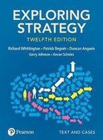 Exploring Strategy, Text and Cases - Richard Whittington, Verzenden, Zo goed als nieuw, Richard Whittington